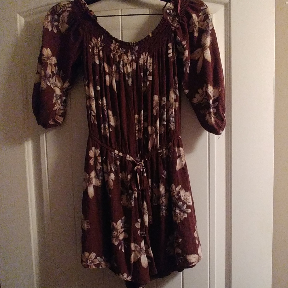 One LOVE CLOTHING ROMPER.